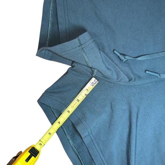 Lululemon Modal Cotton Every Moment Short 3.5” Steel Teal | Size 6 - Picture 3 of 4